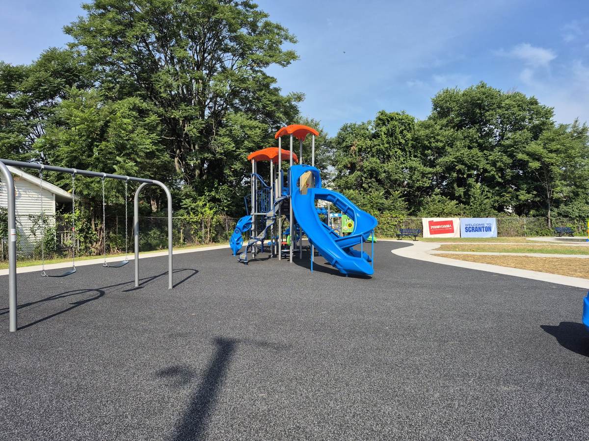 Playground at Capouse Avenue Park, Scranton